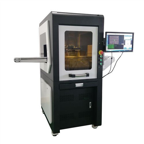 सीसीडी कैमरा फाइबर लेजर मार्किंग मशीन